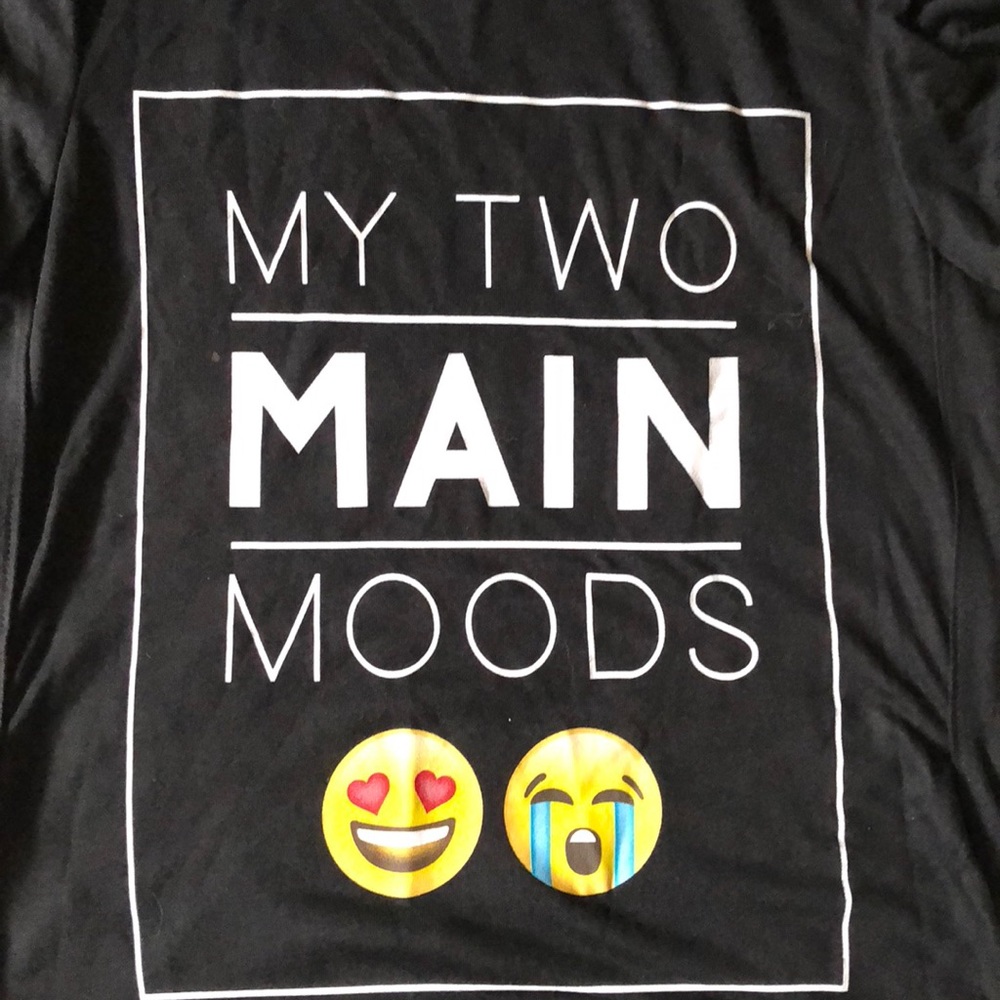 Emoji printed T-shirt